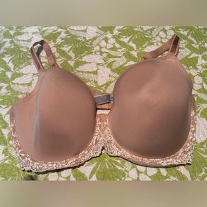 Wacoal 36DDD beautiful taupe lace bra